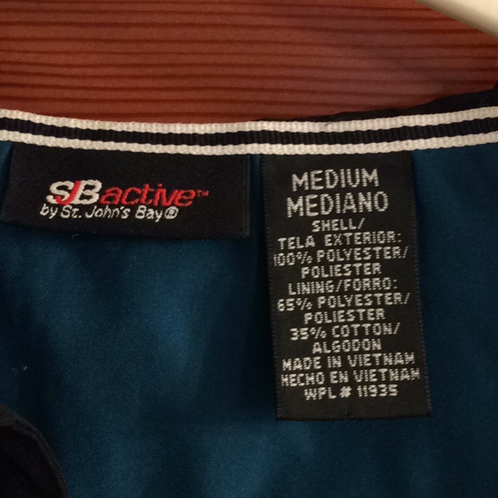 Turquoise blue active jacket - Picture 4 of 4